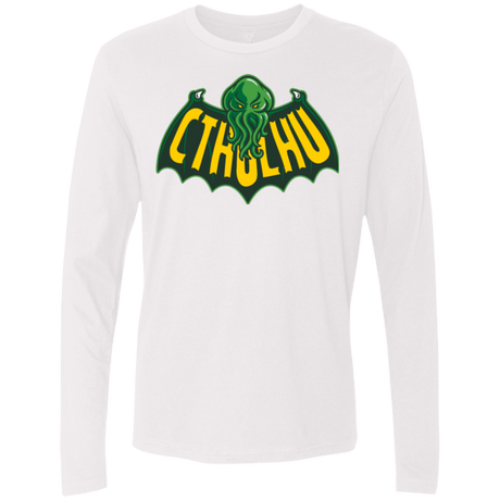 T-Shirts White / Small CTHULHUMAN Men's Premium Long Sleeve