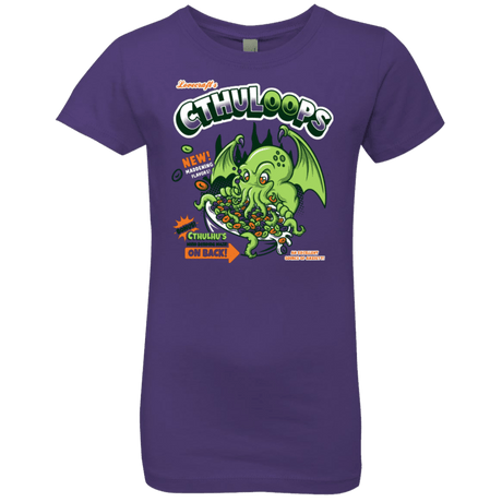 T-Shirts Purple Rush / YXS Cthuloops Girls Premium T-Shirt