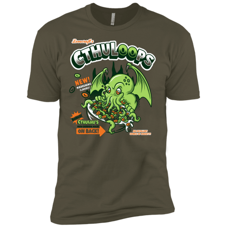 T-Shirts Military Green / X-Small Cthuloops Men's Premium T-Shirt