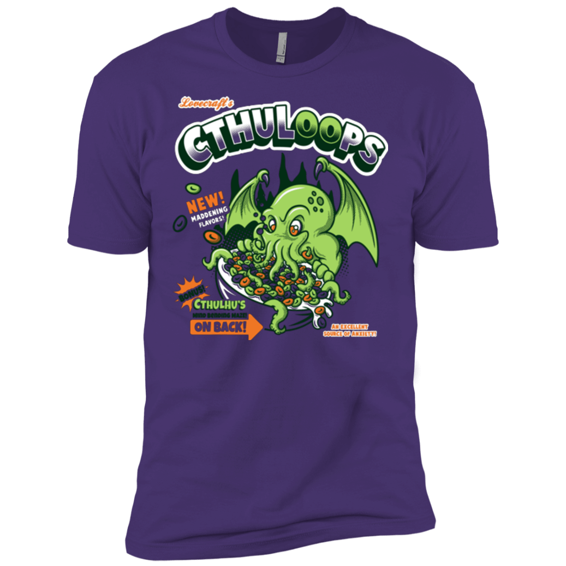 T-Shirts Purple / X-Small Cthuloops Men's Premium T-Shirt