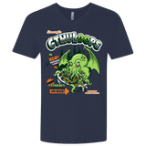 T-Shirts Midnight Navy / X-Small Cthuloops Men's Premium V-Neck
