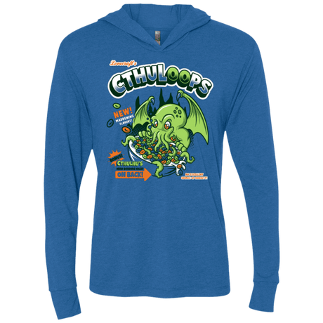 T-Shirts Vintage Royal / X-Small Cthuloops Triblend Long Sleeve Hoodie Tee