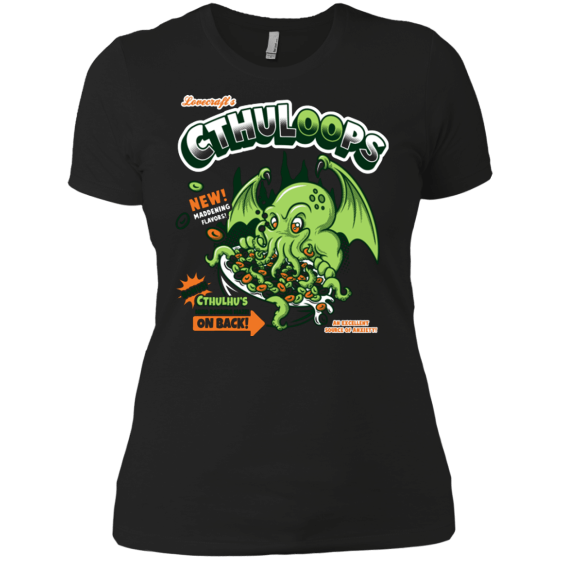 T-Shirts Black / X-Small Cthuloops Women's Premium T-Shirt