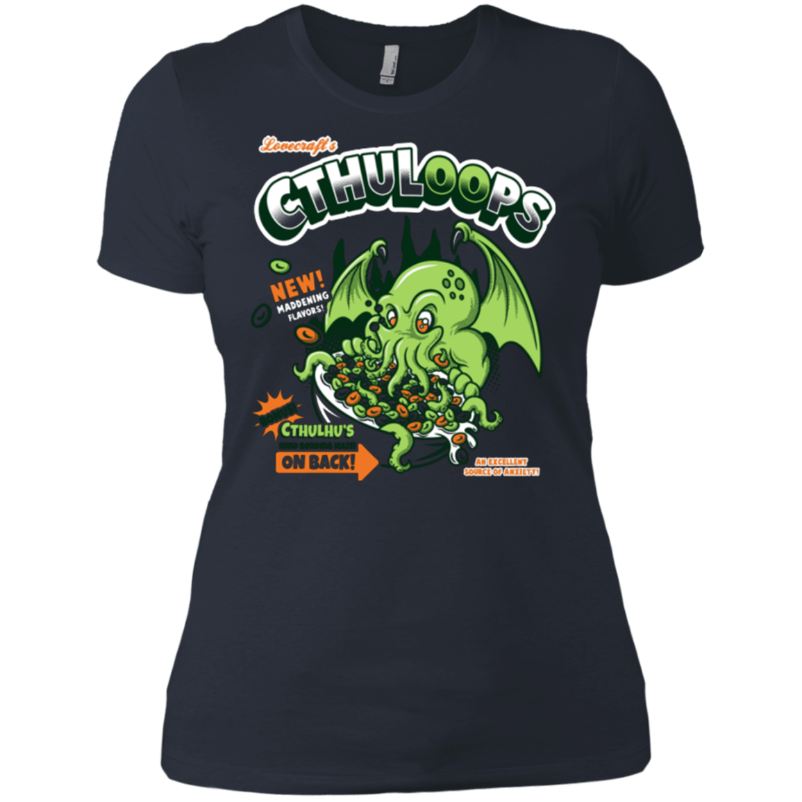 T-Shirts Indigo / X-Small Cthuloops Women's Premium T-Shirt