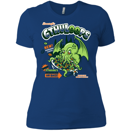 T-Shirts Royal / X-Small Cthuloops Women's Premium T-Shirt