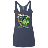 T-Shirts Vintage Navy / X-Small Cthuloops Women's Triblend Racerback Tank