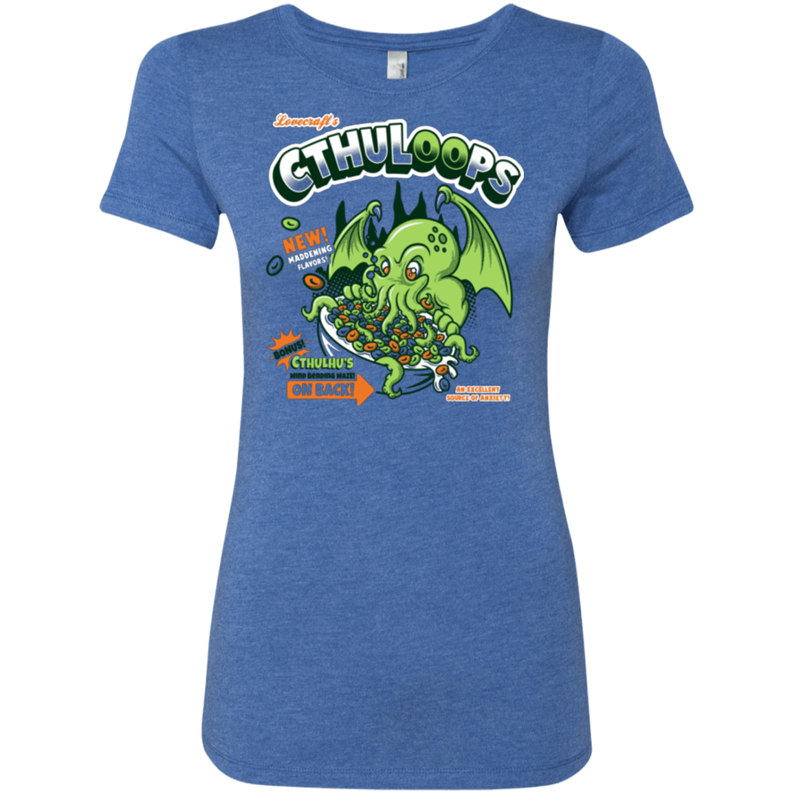 T-Shirts Vintage Royal / Small Cthuloops Women's Triblend T-Shirt