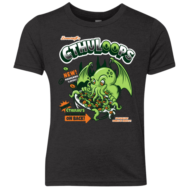 T-Shirts Vintage Black / YXS Cthuloops Youth Triblend T-Shirt