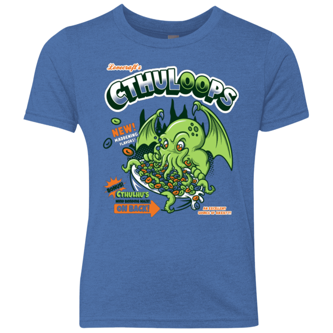 T-Shirts Vintage Royal / YXS Cthuloops Youth Triblend T-Shirt