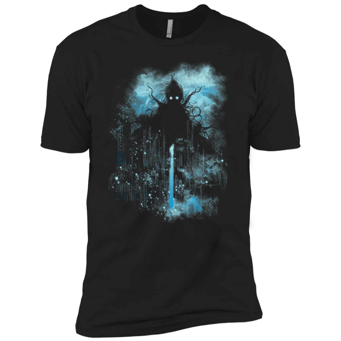 T-Shirts Black / YXS Cthulu Class Vs Little Hero Boys Premium T-Shirt