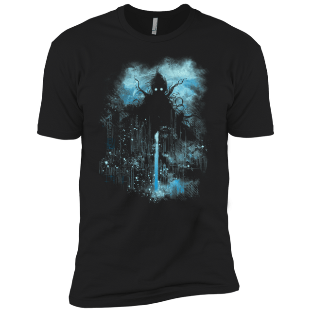 T-Shirts Black / YXS Cthulu Class Vs Little Hero Boys Premium T-Shirt