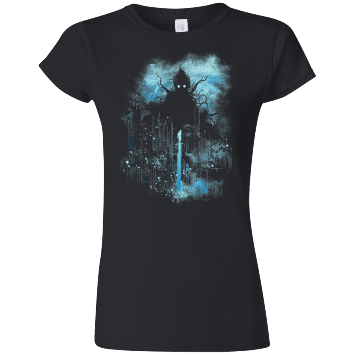 T-Shirts Black / S Cthulu Class Vs Little Hero Junior Slimmer-Fit T-Shirt