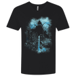 T-Shirts Black / X-Small Cthulu Class Vs Little Hero Men's Premium V-Neck