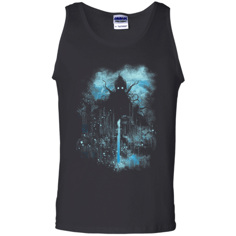 T-Shirts Black / S Cthulu Class Vs Little Hero Men's Tank Top