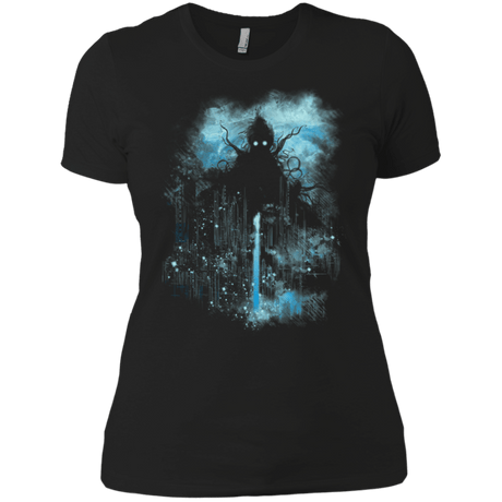 T-Shirts Black / X-Small Cthulu Class Vs Little Hero Women's Premium T-Shirt