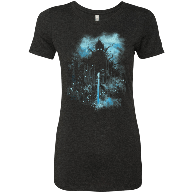 T-Shirts Vintage Black / S Cthulu Class Vs Little Hero Women's Triblend T-Shirt