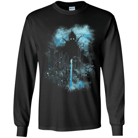 T-Shirts Black / YS Cthulu Class Vs Little Hero Youth Long Sleeve T-Shirt