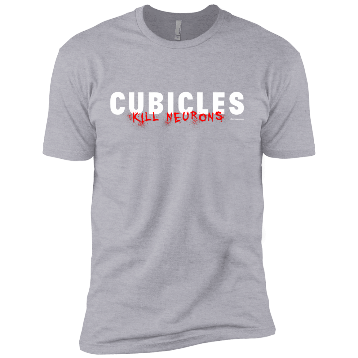 T-Shirts Heather Grey / YXS Cubicles Kill Neurons Boys Premium T-Shirt