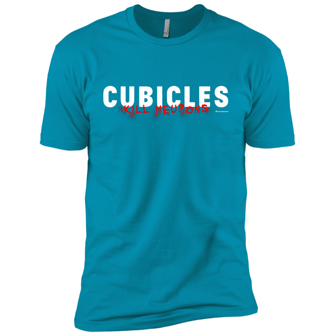 T-Shirts Turquoise / YXS Cubicles Kill Neurons Boys Premium T-Shirt