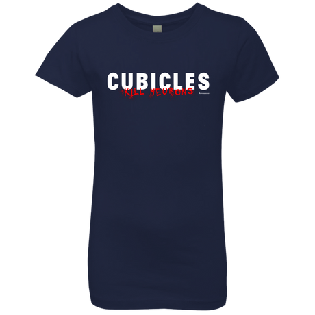 T-Shirts Midnight Navy / YXS Cubicles Kill Neurons Girls Premium T-Shirt