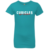 Cubicles Kill Neurons Girls Premium T-Shirt