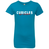T-Shirts Turquoise / YXS Cubicles Kill Neurons Girls Premium T-Shirt