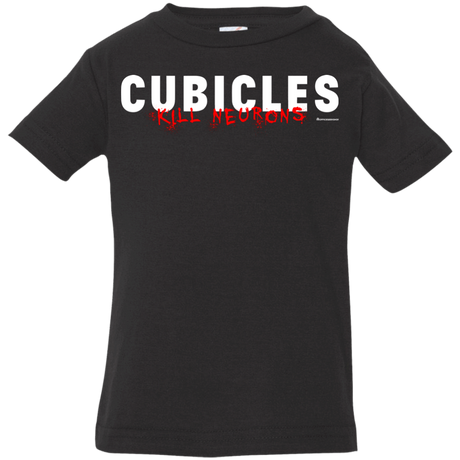 T-Shirts Black / 6 Months Cubicles Kill Neurons Infant Premium T-Shirt