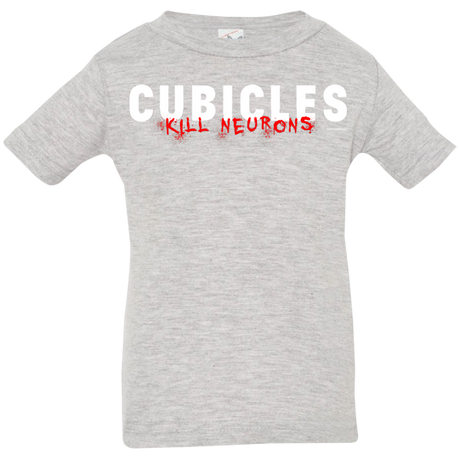 T-Shirts Heather Grey / 6 Months Cubicles Kill Neurons Infant Premium T-Shirt