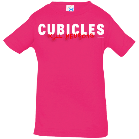 T-Shirts Hot Pink / 6 Months Cubicles Kill Neurons Infant Premium T-Shirt