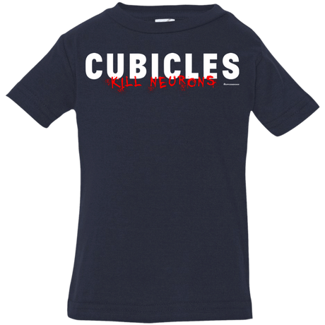 T-Shirts Navy / 6 Months Cubicles Kill Neurons Infant Premium T-Shirt