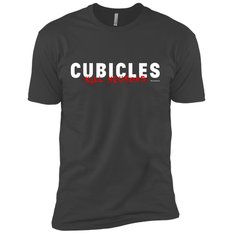 T-Shirts Heavy Metal / X-Small Cubicles Kill Neurons Men's Premium T-Shirt