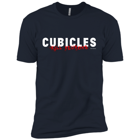 T-Shirts Midnight Navy / X-Small Cubicles Kill Neurons Men's Premium T-Shirt