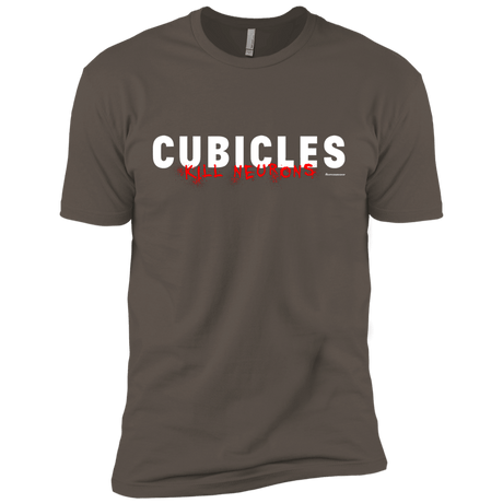 T-Shirts Warm Grey / X-Small Cubicles Kill Neurons Men's Premium T-Shirt