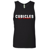 T-Shirts Black / Small Cubicles Kill Neurons Men's Premium Tank Top