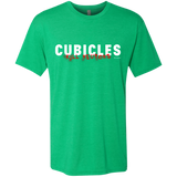 T-Shirts Envy / Small Cubicles Kill Neurons Men's Triblend T-Shirt