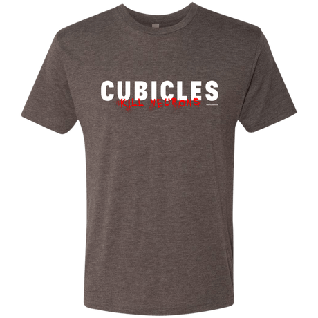 T-Shirts Macchiato / Small Cubicles Kill Neurons Men's Triblend T-Shirt