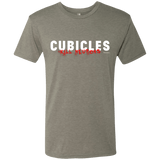 T-Shirts Venetian Grey / Small Cubicles Kill Neurons Men's Triblend T-Shirt
