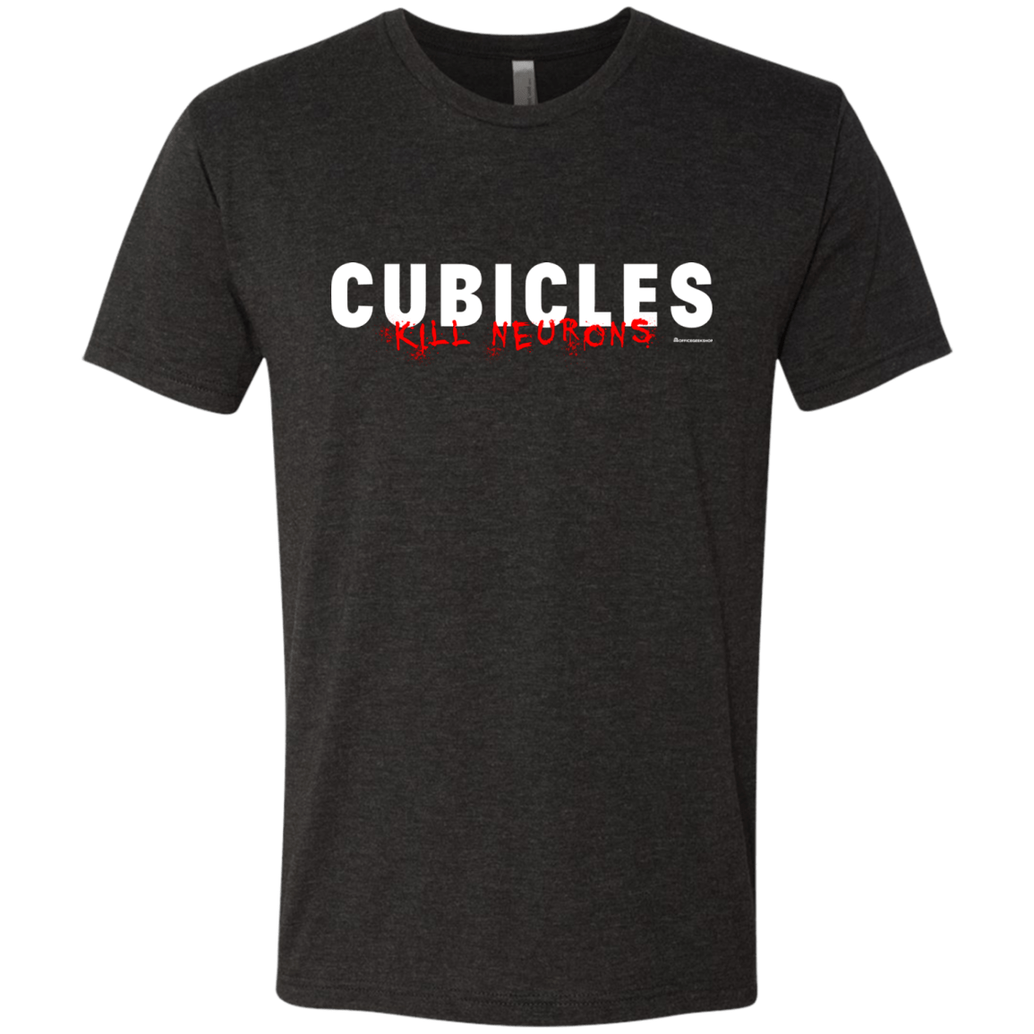 T-Shirts Vintage Black / Small Cubicles Kill Neurons Men's Triblend T-Shirt