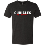 T-Shirts Vintage Black / Small Cubicles Kill Neurons Men's Triblend T-Shirt