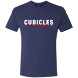 T-Shirts Vintage Navy / Small Cubicles Kill Neurons Men's Triblend T-Shirt
