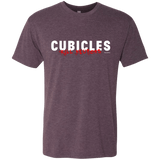T-Shirts Vintage Purple / Small Cubicles Kill Neurons Men's Triblend T-Shirt