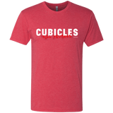 T-Shirts Vintage Red / Small Cubicles Kill Neurons Men's Triblend T-Shirt