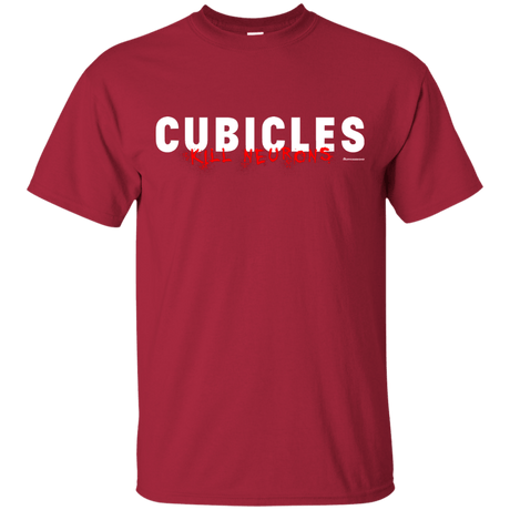 T-Shirts Cardinal / Small Cubicles Kill Neurons T-Shirt