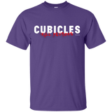 T-Shirts Purple / Small Cubicles Kill Neurons T-Shirt