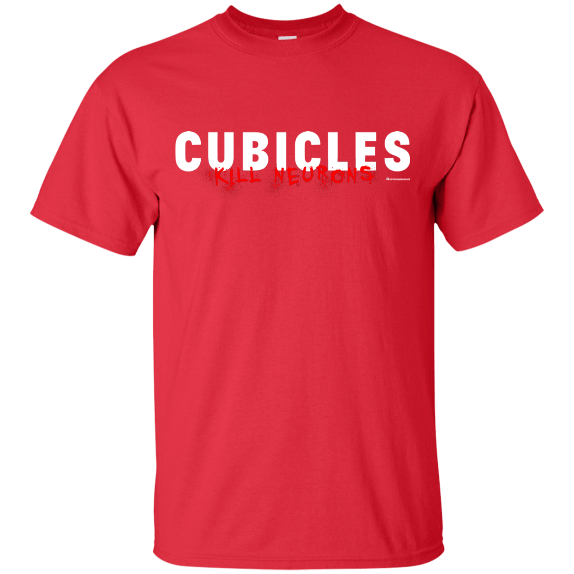 T-Shirts Red / Small Cubicles Kill Neurons T-Shirt