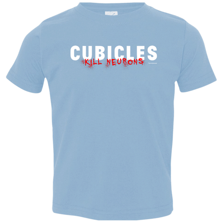 T-Shirts Light Blue / 2T Cubicles Kill Neurons Toddler Premium T-Shirt