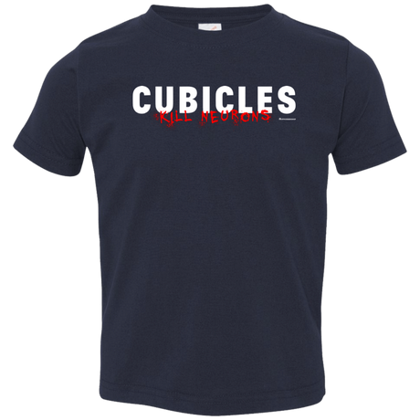 T-Shirts Navy / 2T Cubicles Kill Neurons Toddler Premium T-Shirt