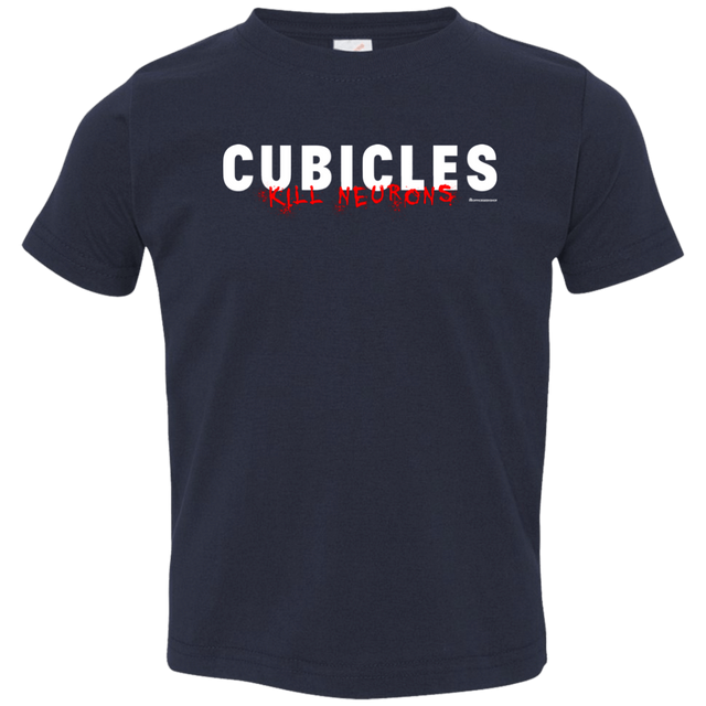 T-Shirts Navy / 2T Cubicles Kill Neurons Toddler Premium T-Shirt