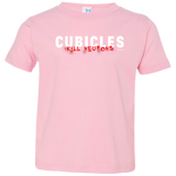 T-Shirts Pink / 2T Cubicles Kill Neurons Toddler Premium T-Shirt
