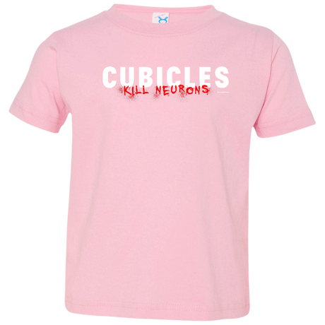 T-Shirts Pink / 2T Cubicles Kill Neurons Toddler Premium T-Shirt